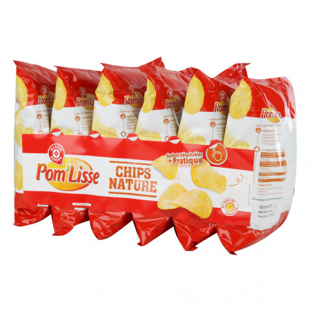 chips nature pomlisse 6x30g