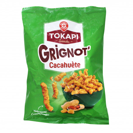 grignot'goût cacahuete - tokapi - 90 g