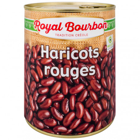 haricots rouges naturels 4/4 royal bourbon 500grs