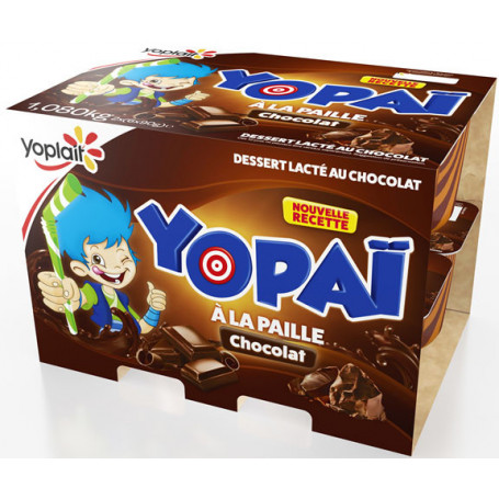 yopai chocolat 12x90g yoplait